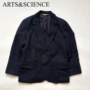 ARTS&SCIENCE 린넨 자켓 네이비 모드 캐주얼