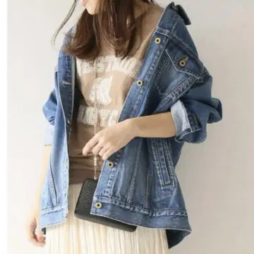 Spick&span 스픽 앤 스팬 데님 자켓 오버 사이즈