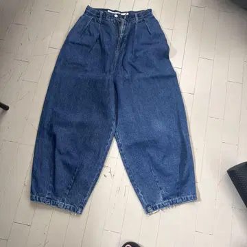 niko and - JEANS XS 하이웨스트 벌룬 와이드 팬츠