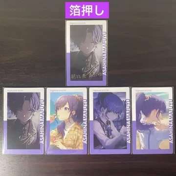 프로세카 아사히나 마후유 ePick card 에피카 세트