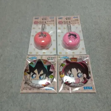 세가 럭키 쿠지 YAIBA CD상 철인 미네 사야카 4개 세트
