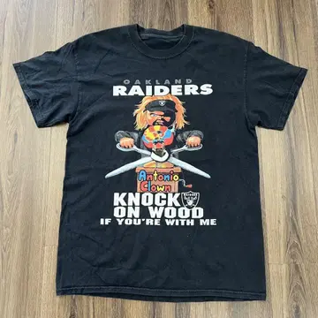 S@차일드 플레이 raiders t셔츠 영화 처키 레이더스 반팔