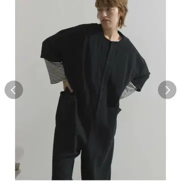 새상품 루필리안 린넨 라이크 올인원 살로펫 블랙