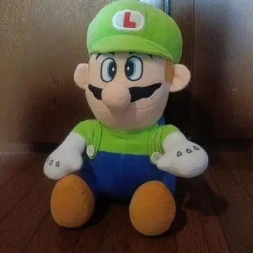 레어 닌텐도 루이지 풍 봉제 인형 파치