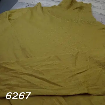 RU-6267 LEONARD 캐시미어 혼방 터틀넥 니트 LL