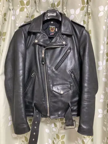 Schott 더블 라이더 자켓 원스타 613us 34