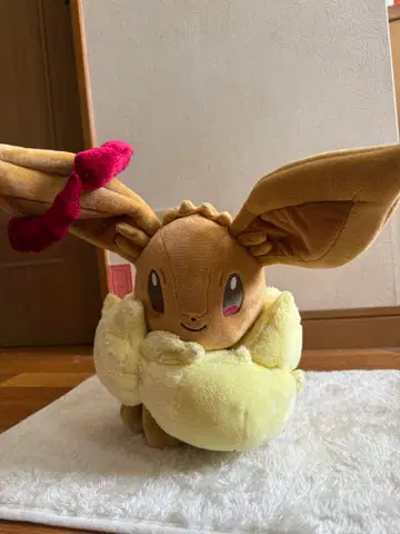 포켓몬 센터 한정판 이브이 맥스 봉제 인형