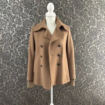 파트리치아 페페 코트 브라운 베이지 계열