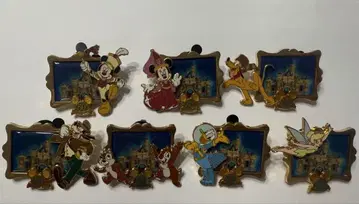 디즈니 핀 배지 8개 세트 피터팬