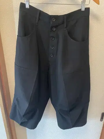 NEMETH 울 100% 블랙 슬랙스 S