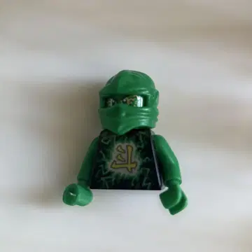 2점부터 200엔 할인 LEGO 그린 컬러 닌자 미니 피규어