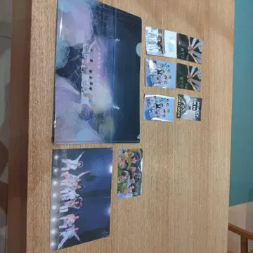 K-POP 아이돌 클리어 파일 포토 카드 세트 한국