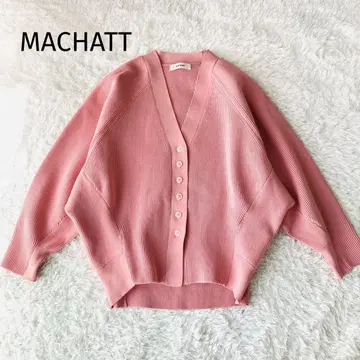 새상품급 MACHATT 마차트 아모사 가디건 오버 사이즈 핑크