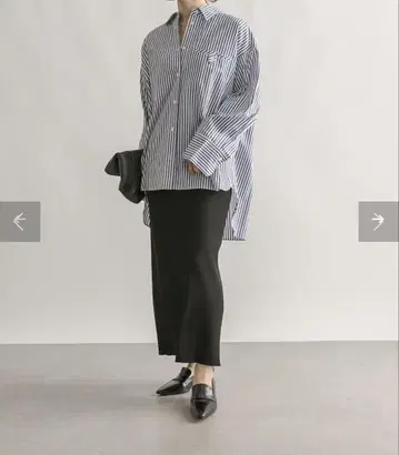 RIVE DROITE 와이드 슬리브 셔츠 F 사이즈