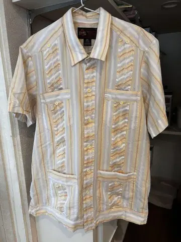 Guayaberas Yucatecas L 사이즈 쿠바 셔츠