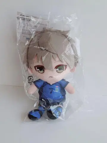 블루 록 chibi 봉제 인형 나기 세이시로