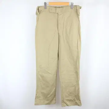 VINTAGE 파키스탄군 버튼 플라이 밀리터리 구르카 팬츠 구제 의류