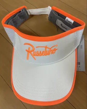 러셀노 골프 바이저 오렌지