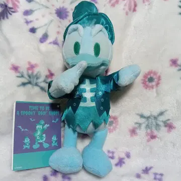 디즈니랜드 SPOOKY "BOO 'GHOST 도날드 인형 키링 새상품