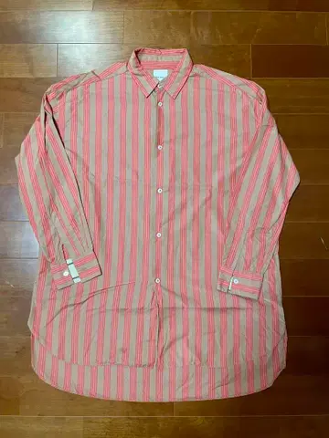 폴스미스 paulsmith 빅 실루엣 긴팔 셔츠 L 사이즈 오버 사이즈