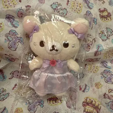 코리락쿠마 매달리는 봉제 인형 하늘의 빙글빙글 솜사탕