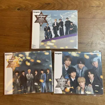 Stargaze SixTONES 3 형태 시리얼 미사용