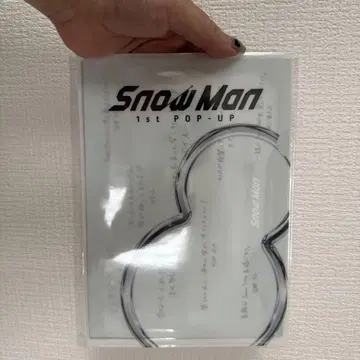 Snow Man 1st POP-UP 미니 포스터