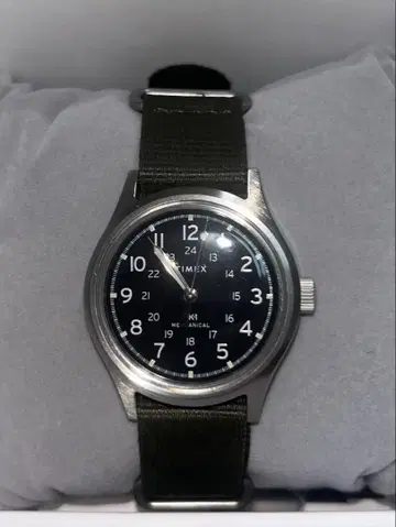 수동 와인딩 TIMEX MK1 메카니컬 캠퍼 공식 품절 모델