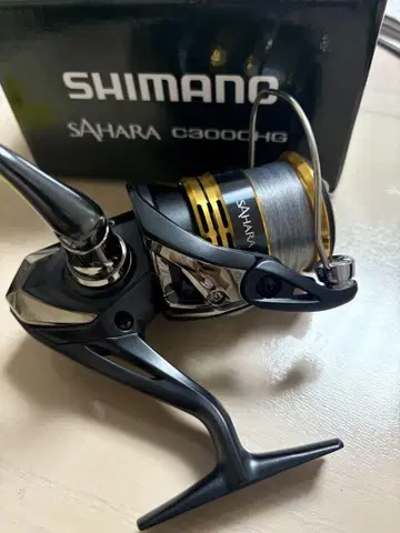 SHIMANO SAHARA C3000HG 라인 롤러 베어링 교환 완료