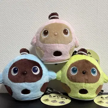 후 와 코로 LOVOT 풀백 봉제 인형 전3종 세트