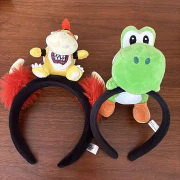 USJ 요시와 쿠파 머리띠