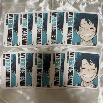 미도리야 이즈쿠 아트 코스터 히로아카 원화전 10장