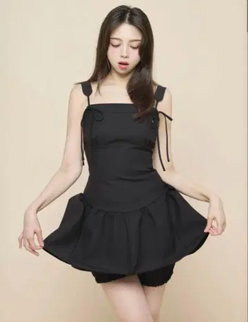 andmary Elsie 플레어 미니 드레스