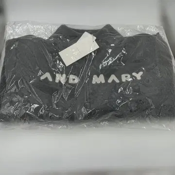 AND MARY 로고 플리스 자켓