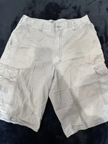Dickies 베이지 카고 숏팬츠