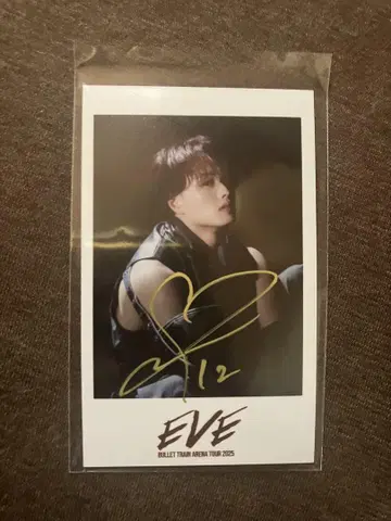 초특급 마사히로 EVE 미니 사진 사인 포함
