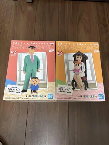짱구는 못말려(크레용 신짱) 노하라 일가 피규어 가족 사진