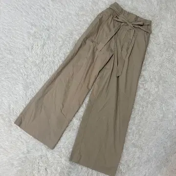 고품질 URBAN RESEARCH 캐주얼 팬츠 베이지 깔끔한