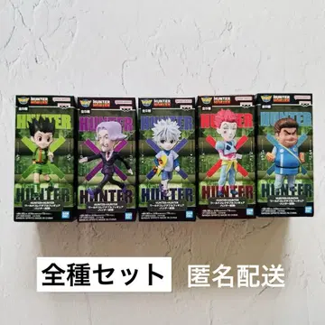 HUNTER x HUNTER 월드 컬렉터블 피규어 헌터 시험 전 5종