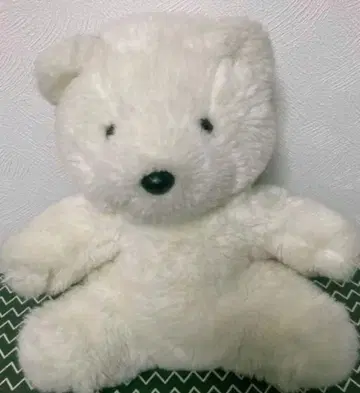 화이트 곰 봉제 인형