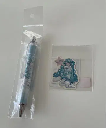 피아프로 캐릭터즈 산리오 콜라보 볼펜 스티커