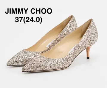 JIMMY CHOO 지미추 글리터 펌프스 골드 37 24.0