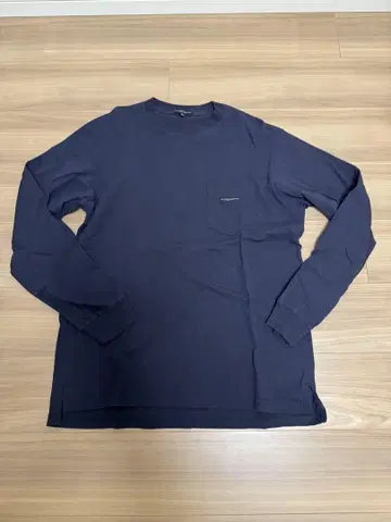 ENGINEERED GARMENTS 롱 슬리브 티 네이비