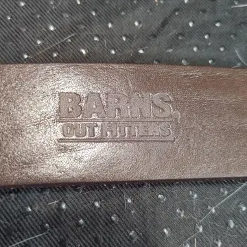 BARNS OUTFITTERS 가죽 벨트 브라운 5