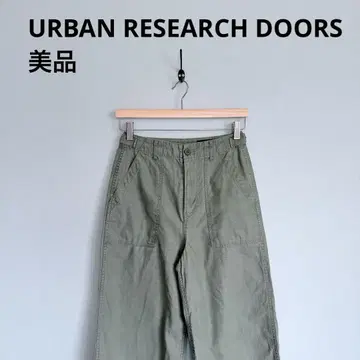 URBAN RESEARCH 어반 리서치 와이드 팬츠 카키