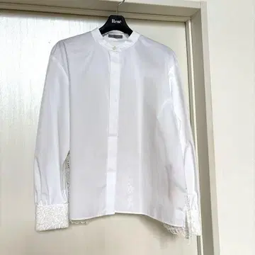 띠어리 럭스 백 레이스 블라우스