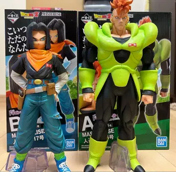 제일복권 드래곤볼 인조인간 16호 17호 피규어 세트