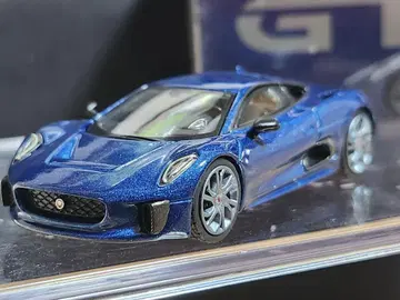 MINIGT Jaguar C-X75 Blue 1/64
