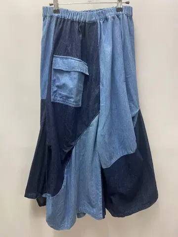 n'Or 누아르 오샤레 워커 데님 스커트 아지메 벌룬 F