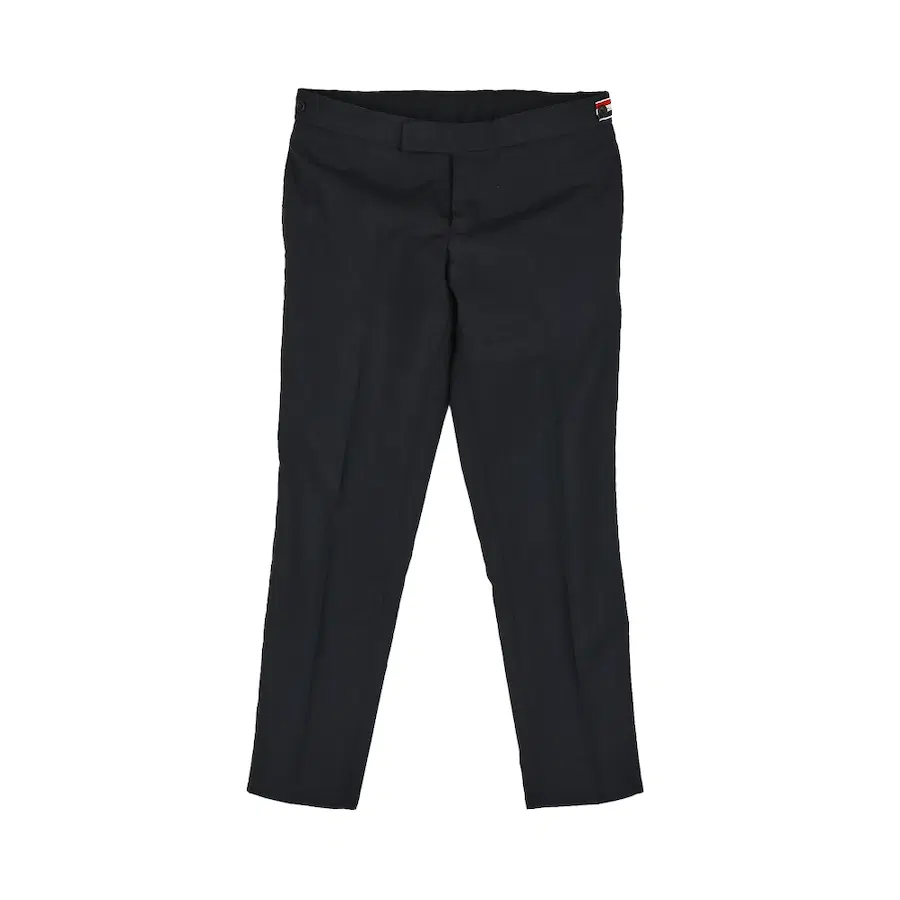 Thom Browne 炭灰色羊毛休闲裤 - 1